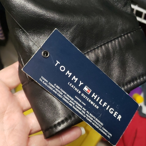 NWT Tommy Hilfiger leather jacket - Picture 4 of 4